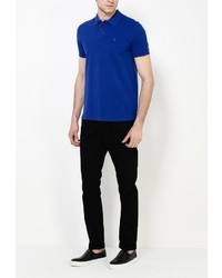 Мужская синяя футболка-поло от Celio