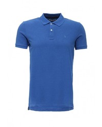 Мужская синяя футболка-поло от Celio
