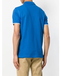 Мужская синяя футболка-поло от Fay