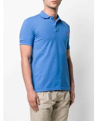 Мужская синяя футболка-поло от Aspesi