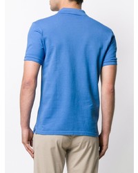 Мужская синяя футболка-поло от Aspesi