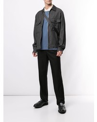 Мужская синяя футболка-поло от Kent & Curwen