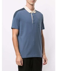 Мужская синяя футболка-поло от Kent & Curwen