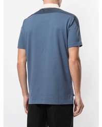 Мужская синяя футболка-поло от Kent & Curwen