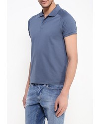 Мужская синяя футболка-поло от Cortefiel