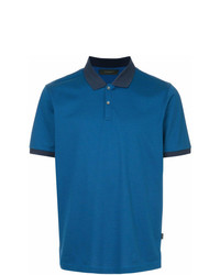 Мужская синяя футболка-поло от D'urban