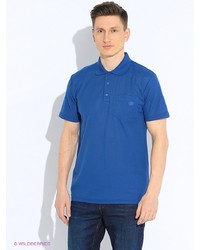 Мужская синяя футболка-поло от E-Bound by Earth Bound