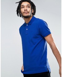 Мужская синяя футболка-поло от Esprit