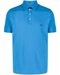 Мужская синяя футболка-поло от Fay