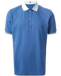 Мужская синяя футболка-поло от Fay