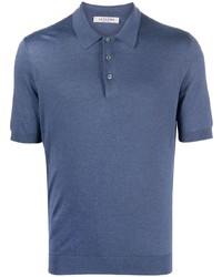 Мужская синяя футболка-поло от Fileria