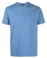Мужская синяя футболка-поло от Finamore 1925 Napoli