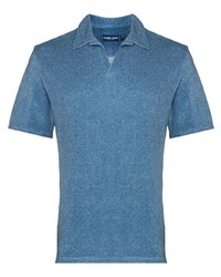 Мужская синяя футболка-поло от Frescobol Carioca