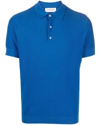 Мужская синяя футболка-поло от FURSAC