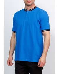 Мужская синяя футболка-поло от GREG