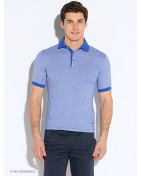 Мужская синяя футболка-поло от Greg Horman