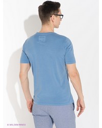 Мужская синяя футболка-поло от Greg Horman