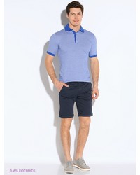 Мужская синяя футболка-поло от Greg Horman