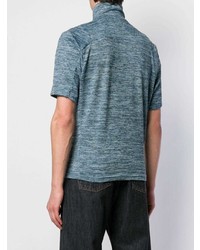 Мужская синяя футболка-поло от Gmbh