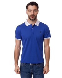 Мужская синяя футболка-поло от Kanzler