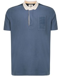 Мужская синяя футболка-поло от Kent & Curwen