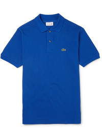 Мужская синяя футболка-поло от Lacoste