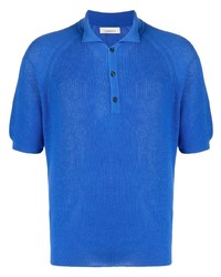 Мужская синяя футболка-поло от Laneus