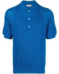 Мужская синяя футболка-поло от Laneus