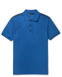 Мужская синяя футболка-поло от Lanvin