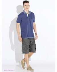 Мужская синяя футболка-поло от LERROS