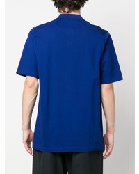 Мужская синяя футболка-поло от Y-3