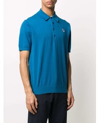 Мужская синяя футболка-поло от PS Paul Smith
