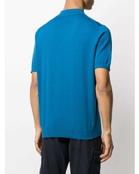 Мужская синяя футболка-поло от PS Paul Smith
