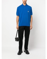 Мужская синяя футболка-поло от Isabel Marant