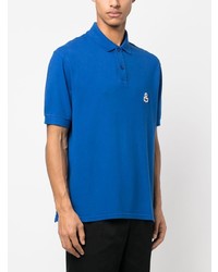 Мужская синяя футболка-поло от Isabel Marant