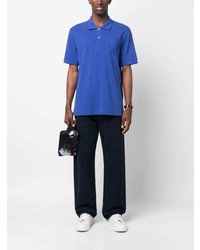 Мужская синяя футболка-поло от Ferrari