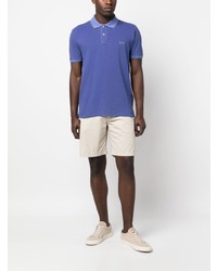 Мужская синяя футболка-поло от Woolrich