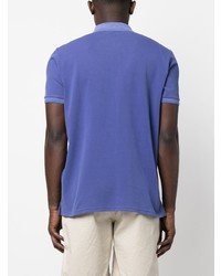 Мужская синяя футболка-поло от Woolrich