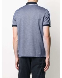 Мужская синяя футболка-поло от Calvin Klein