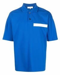 Мужская синяя футболка-поло от MACKINTOSH