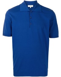 Мужская синяя футболка-поло от Man On The Boon.