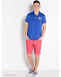 Мужская синяя футболка-поло от Mezaguz