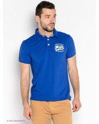 Мужская синяя футболка-поло от Mezaguz