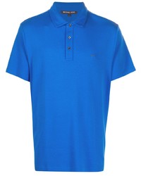 Мужская синяя футболка-поло от Michael Kors