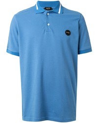 Мужская синяя футболка-поло от N°21