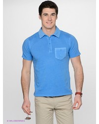 Мужская синяя футболка-поло от Navigare