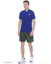 Мужская синяя футболка-поло от Nike
