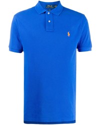 Мужская синяя футболка-поло от Polo Ralph Lauren