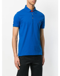 Мужская синяя футболка-поло от Fay