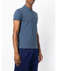 Мужская синяя футболка-поло от Etro
